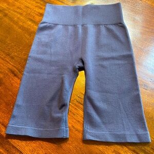 Women’s Long navy Biker shorts